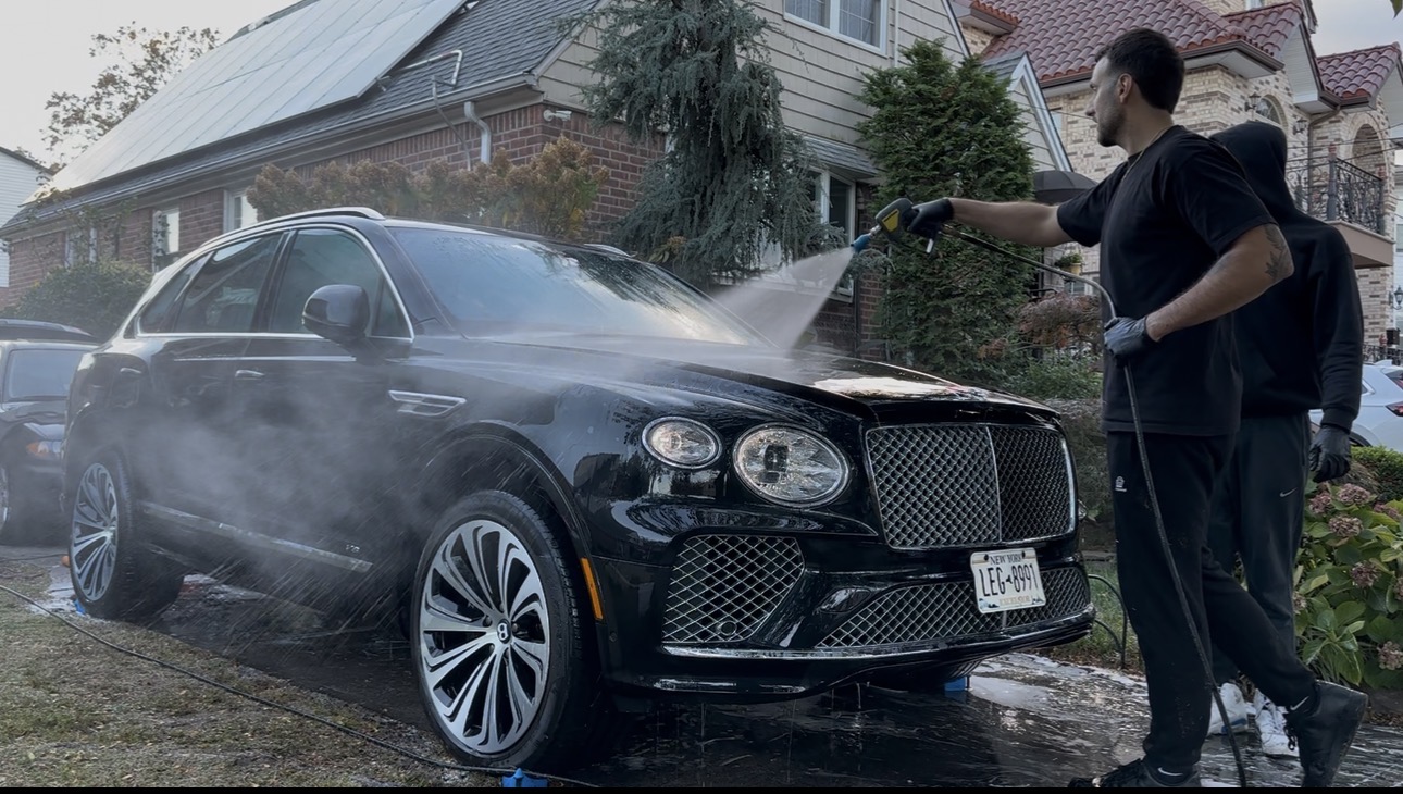 Luxury car detailing
